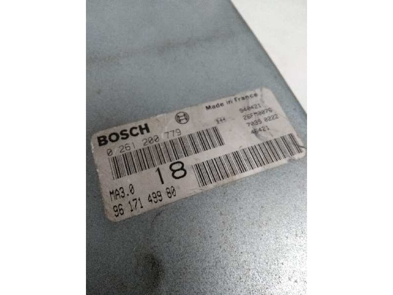 Recambio de centralita motor uce para citroen zx referencia OEM IAM 0261200779 9617149980 18 Recambio de centralita motor uce para citroen zx referencia OEM IAM 0261200779 9617149980 18