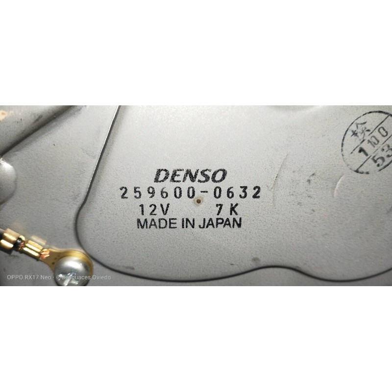 Recambio de motor limpia trasero para suzuki grand vitara jb (jt) 1.9 ddis jx (3-ptas.) referencia OEM IAM 2596000632  