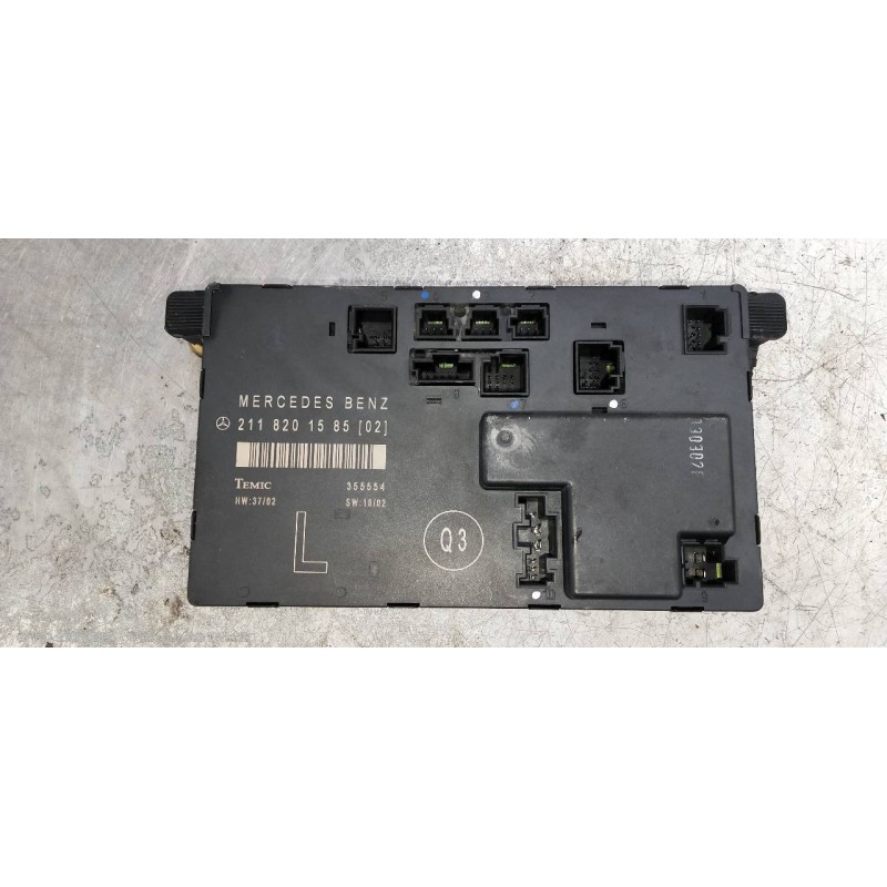 Recambio de modulo electronico para mercedes clase e (w211) berlina e 220 cdi (211.006) referencia OEM IAM 2118201585  