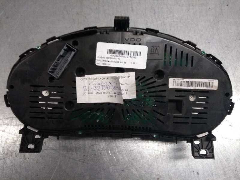 Recambio de cuadro instrumentos para opel insignia berlina 1.8 16v referencia OEM IAM 13327310 SW55A0 AATB
