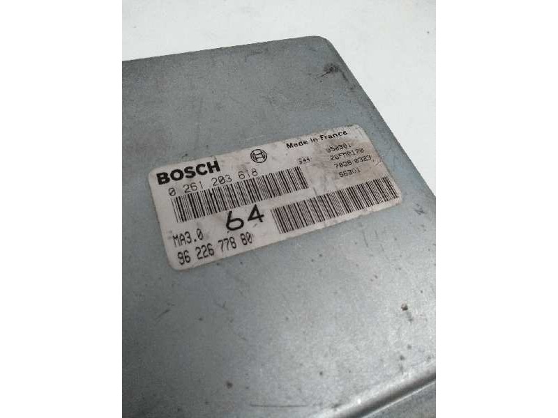 Recambio de centralita motor uce para citroen zx 1.4 referencia OEM IAM 0261203618 9622677880 64