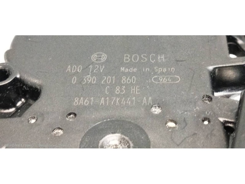 Recambio de motor limpia trasero para ford fiesta (cb1) sport referencia OEM IAM 0390201860 8A61A17K441AA 