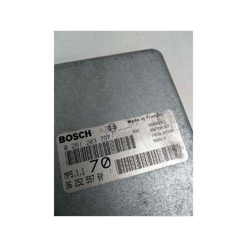 Recambio de centralita motor uce para citroen xantia berlina 2.0 16v cat (rfv / xu10j4r) referencia OEM IAM 0261203797 962525578