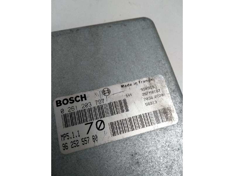 Recambio de centralita motor uce para citroen xantia berlina 2.0 16v cat (rfv / xu10j4r) referencia OEM IAM 0261203797 962525578