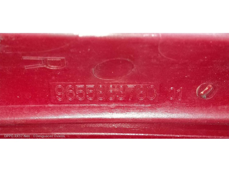 Recambio de piloto trasero derecho para citroen c4 berlina collection referencia OEM IAM 9655863780  SUPERIOR