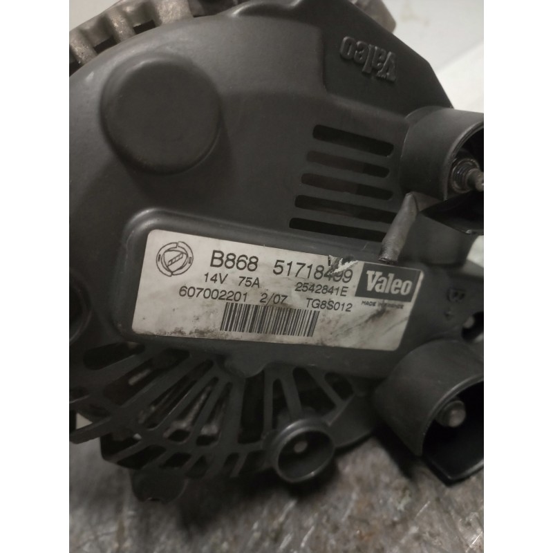 Recambio de alternador para lancia ypsilon (101) 1.3 multijet 16v platino (10.2006) referencia OEM IAM 51718499  