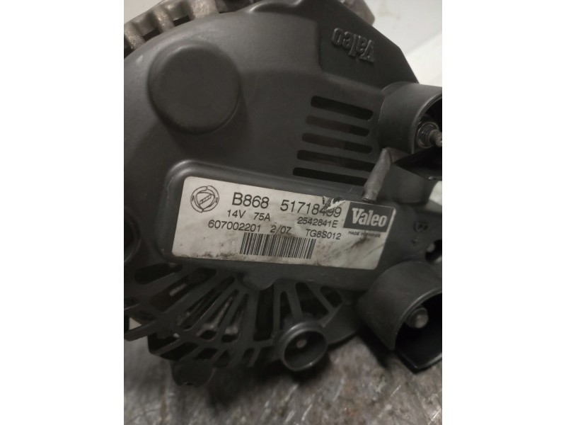 Recambio de alternador para lancia ypsilon (101) 1.3 multijet 16v platino (10.2006) referencia OEM IAM 51718499  