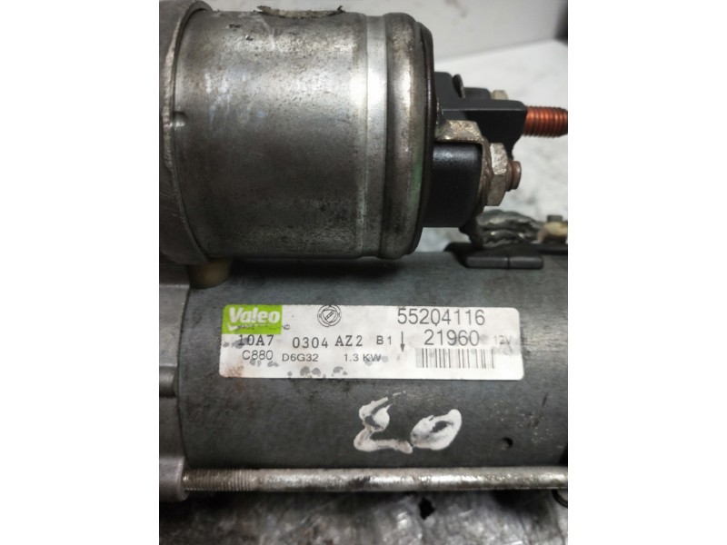 Recambio de motor arranque para lancia ypsilon (101) 1.3 multijet 16v platino (10.2006) referencia OEM IAM 55204116  