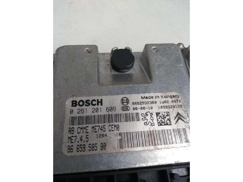 Recambio de centralita motor uce para citroen c4 sedan 1.6 16v cat (nfu / tu5jp4) referencia OEM IAM 0261201609 9665958580 ME745