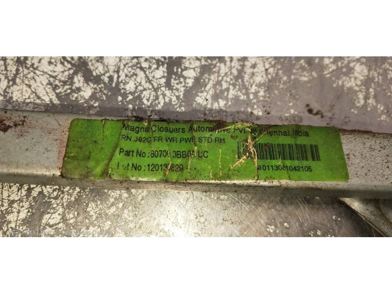 Recambio de elevalunas delantero derecho para nissan note acenta referencia OEM IAM 807003BB0A 827301HB1A 5P