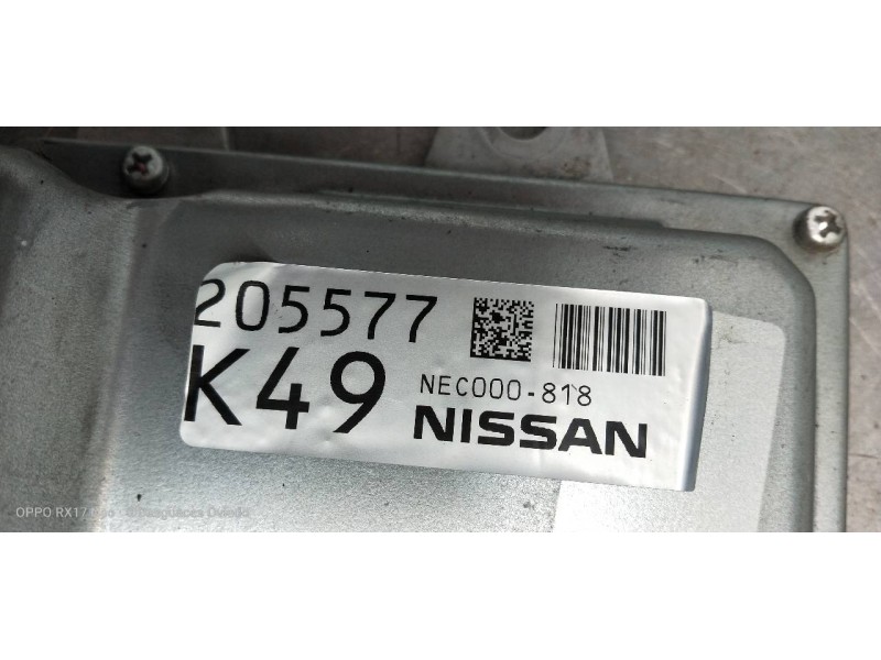 Recambio de centralita motor uce para nissan note acenta referencia OEM IAM BEM334400 NEC000818 