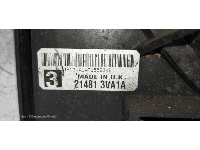 Recambio de electroventilador para nissan note acenta referencia OEM IAM 214813VA1A  