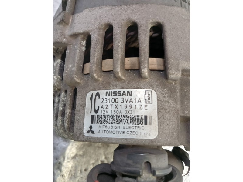 Recambio de alternador para nissan note acenta referencia OEM IAM 231003VA1A  