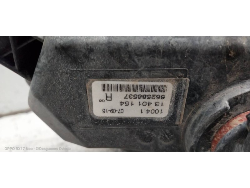 Recambio de faro antiniebla derecho para opel astra k lim. 5türig 1.6 cdti dpf referencia OEM IAM 13401154  