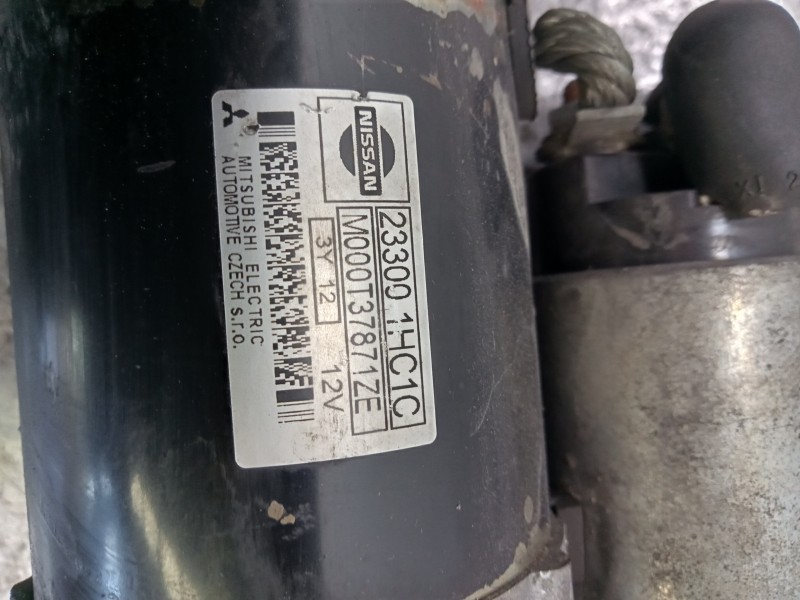 Recambio de motor arranque para nissan note acenta referencia OEM IAM 233001HC1C  