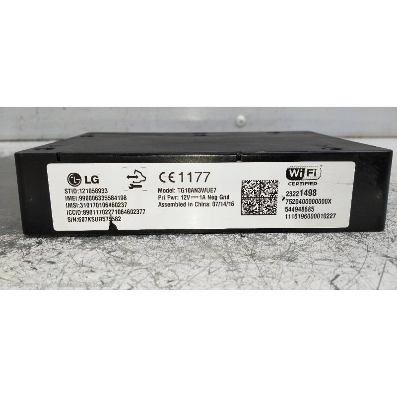 Recambio de modulo electronico para opel astra k lim. 5türig 1.6 cdti dpf referencia OEM IAM 23221498 544948685 