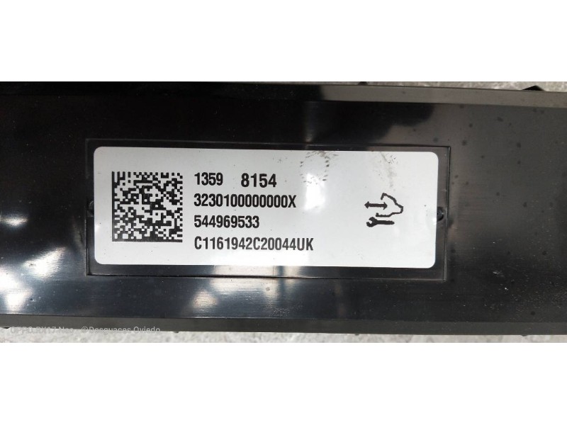 Recambio de modulo electronico para opel astra k lim. 5türig 1.6 cdti dpf referencia OEM IAM 13598154 544969533 