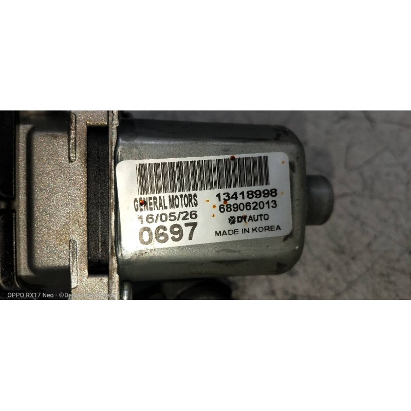 Recambio de motor limpia trasero para opel astra k lim. 5türig 1.6 cdti dpf referencia OEM IAM 13418998  