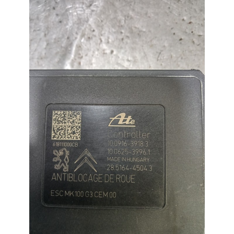 Recambio de abs para peugeot 2008 (p1) 1.5 blue-hdi fap referencia OEM IAM 10091639183 10062539961 9826857180 10022012544