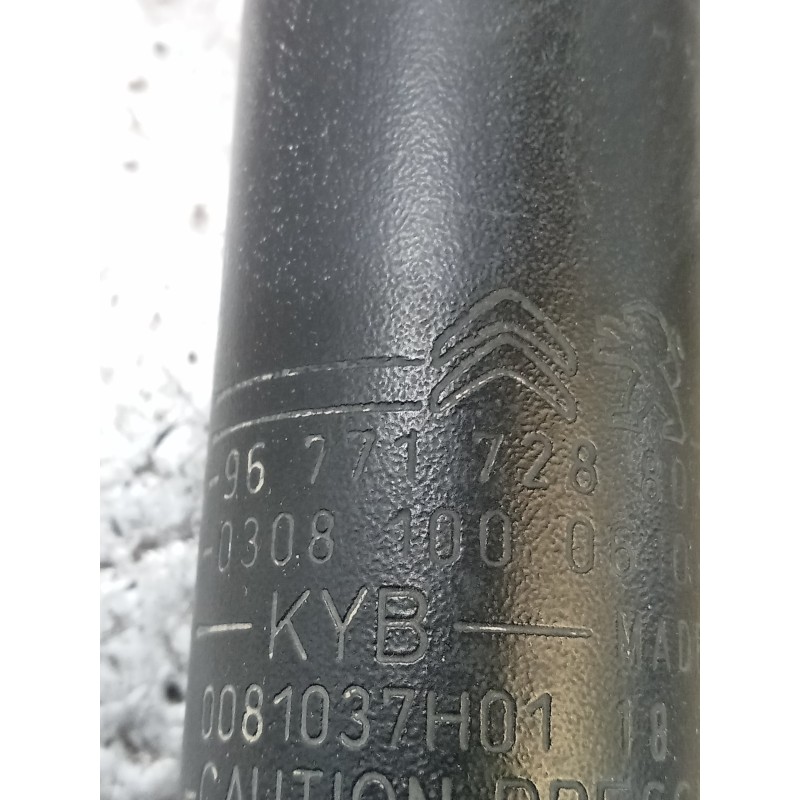 Recambio de amortiguador trasero izquierdo para peugeot 2008 (p1) 1.5 blue-hdi fap referencia OEM IAM 9677172880  