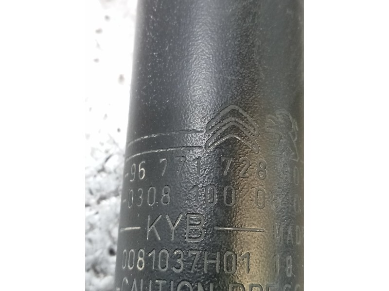 Recambio de amortiguador trasero izquierdo para peugeot 2008 (p1) 1.5 blue-hdi fap referencia OEM IAM 9677172880  