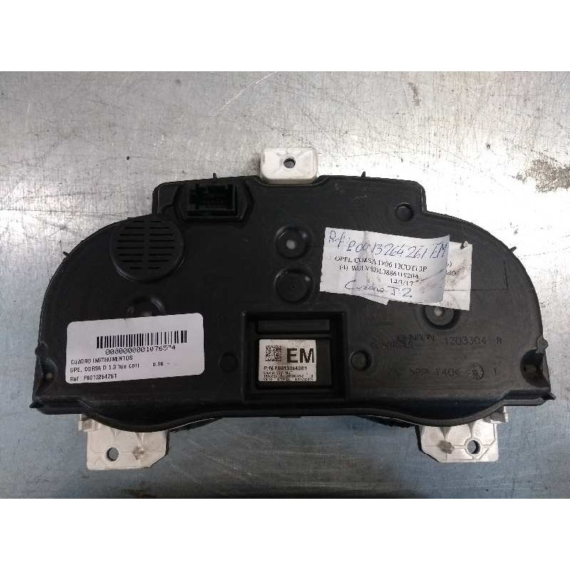 Recambio de cuadro instrumentos para opel corsa d 1.3 16v cdti referencia OEM IAM P0013264261 EM 