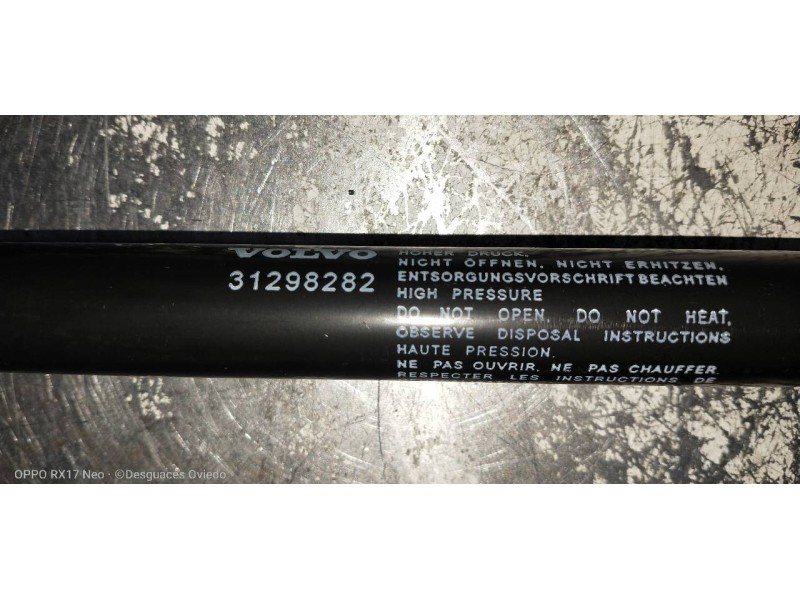 Recambio de amortiguadores capo para volvo v40 basis referencia OEM IAM 31298282  