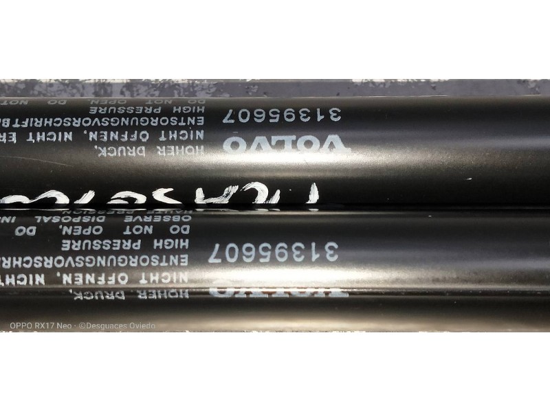 Recambio de amortiguadores maletero / porton para volvo v40 basis referencia OEM IAM 31395607  