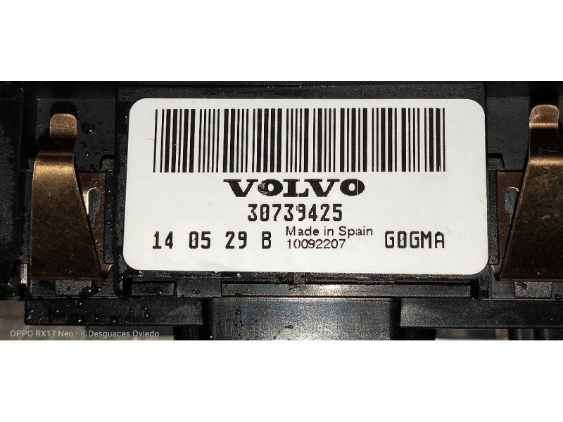 Recambio de mando luces para volvo v40 basis referencia OEM IAM 30739425  