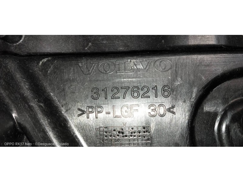 Recambio de elevalunas delantero derecho para volvo v40 basis referencia OEM IAM 3005186 31276216 