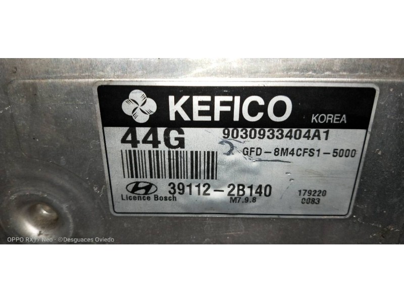 Recambio de centralita motor uce para hyundai i30 1.4 cat referencia OEM IAM 391122B140 9030933404A1 