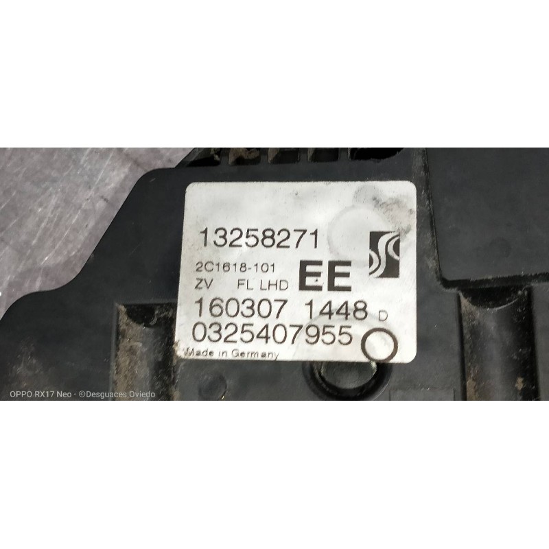Recambio de motor cierre centralizado delantero izquierdo para opel corsa d 1.3 16v cdti cat (z 13 dth / l4i) referencia OEM IAM