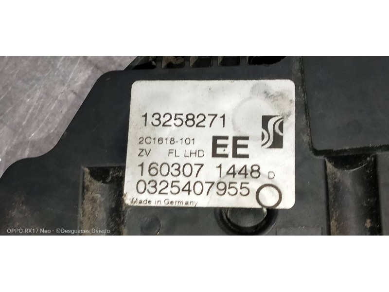 Recambio de motor cierre centralizado delantero izquierdo para opel corsa d 1.3 16v cdti cat (z 13 dth / l4i) referencia OEM IAM