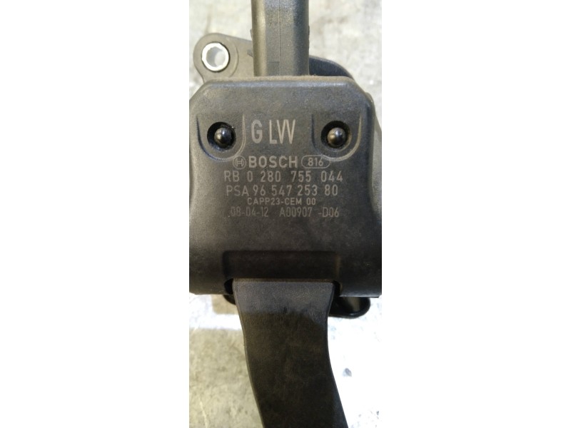 Recambio de potenciometro pedal para citroen c4 picasso exclusive referencia OEM IAM 0280755044 9654725380 