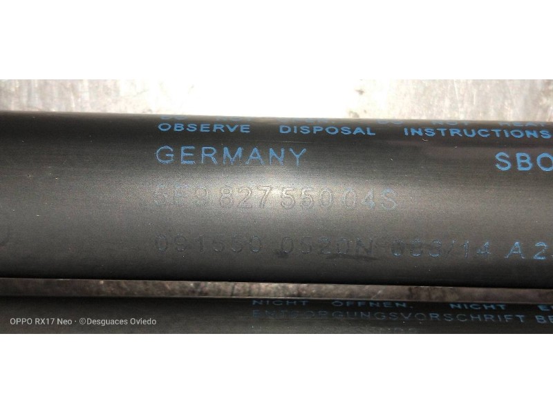 Recambio de amortiguadores maletero / porton para skoda octavia combi (5e5) ambition referencia OEM IAM 5E982755004S  