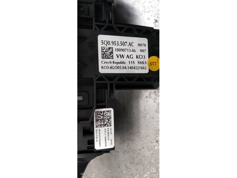 Recambio de mando luces para skoda octavia combi (5e5) ambition referencia OEM IAM 5Q0953507AC 6Q0953613 