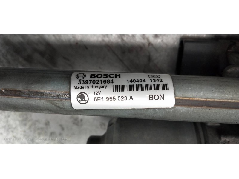 Recambio de motor limpia delantero para skoda octavia combi (5e5) ambition referencia OEM IAM 5E1955119 5E1955023A 