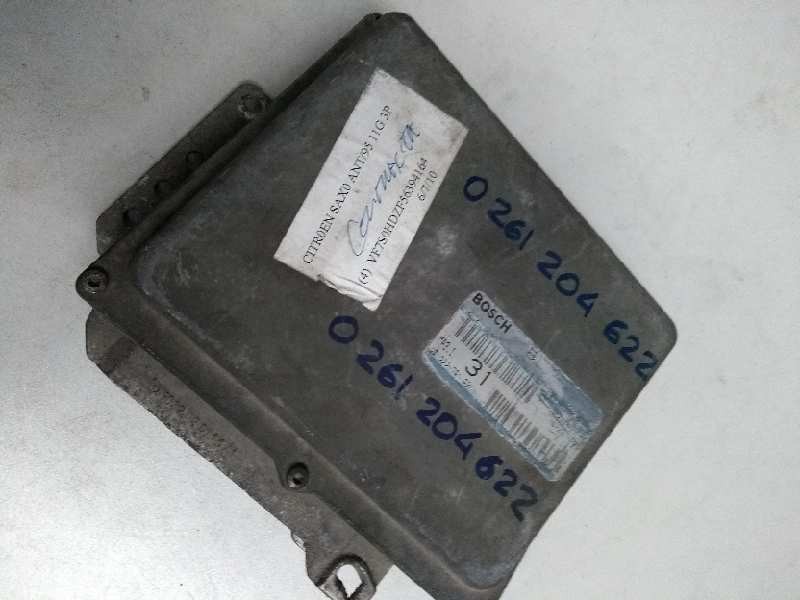 Recambio de centralita motor uce para citroen saxo 1.1 referencia OEM IAM 0261204622 9630278180 31 Recambio de centralita motor uce para citroen saxo 1.1 referencia OEM IAM 0261204622 9630278180 31