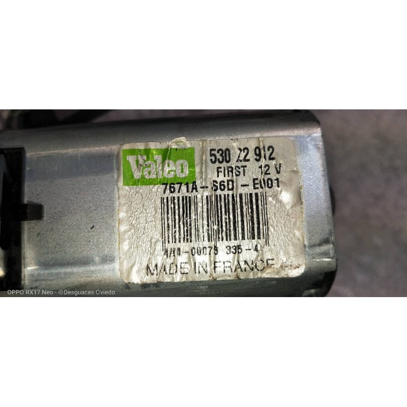 Recambio de motor limpia trasero para honda civic berlina 5 (eu7/8) 1.7 ctdi ls referencia OEM IAM 7671AS6DE001 53022912 