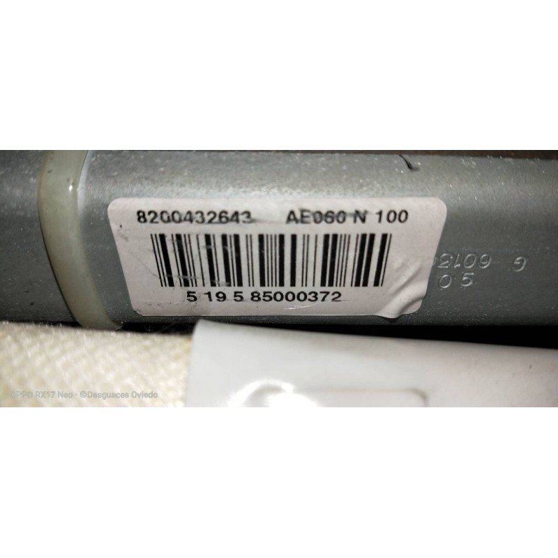 Recambio de airbag cortina delantero izquierdo para renault megane ii familiar authentique confort referencia OEM IAM 8200432643