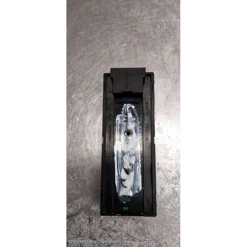 Recambio de mando elevalunas delantero izquierdo para audi a3 (8l) 1.9 tdi ambiente referencia OEM IAM 4B0959851  