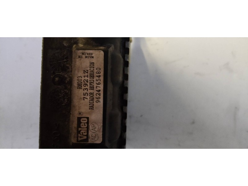 Recambio de radiador agua para citroen xsara coupe referencia OEM IAM   