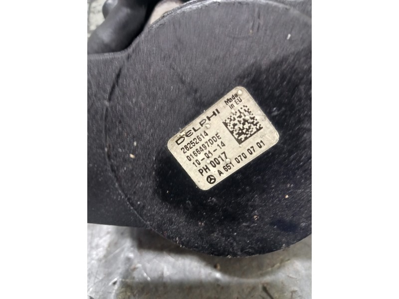 Recambio de bomba inyeccion para mercedes clase c (w204) berlina c 200 cdi blueefficiency (204.001) referencia OEM IAM A65107007