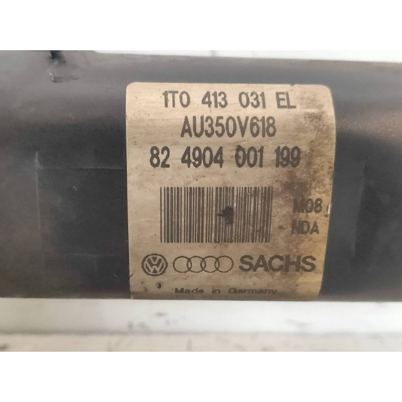 Recambio de amortiguador delantero izquierdo para audi a3 (8p) 3.2 ambition quattro referencia OEM IAM 1T0413031EL 824904001199 