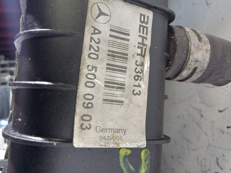 Recambio de radiador agua para mercedes clase cl (w215) coupe 500 (215.375) referencia OEM IAM A2155000104 A2205000903 
