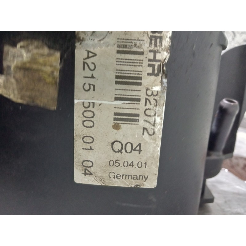 Recambio de radiador agua para mercedes clase cl (w215) coupe 500 (215.375) referencia OEM IAM A2155000104 A2205000903 