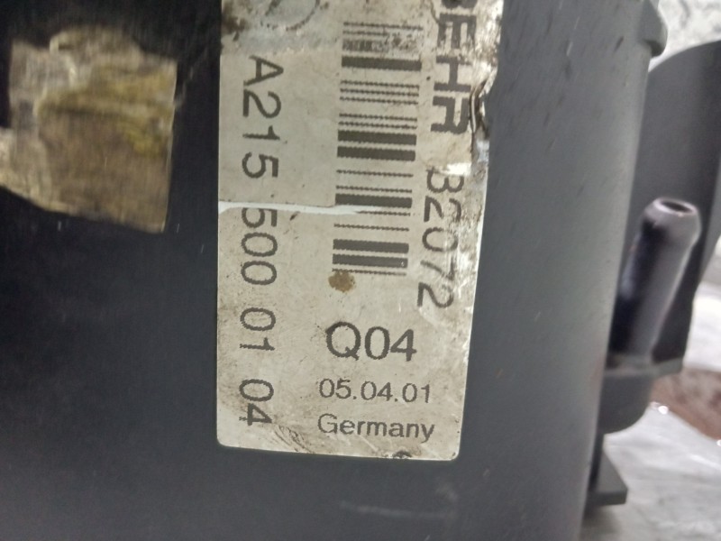 Recambio de radiador agua para mercedes clase cl (w215) coupe 500 (215.375) referencia OEM IAM A2155000104 A2205000903 