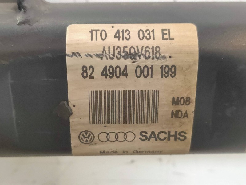 Recambio de amortiguador delantero derecho para audi a3 (8p) 3.2 ambition quattro referencia OEM IAM 1T0413031EL 824904001199 