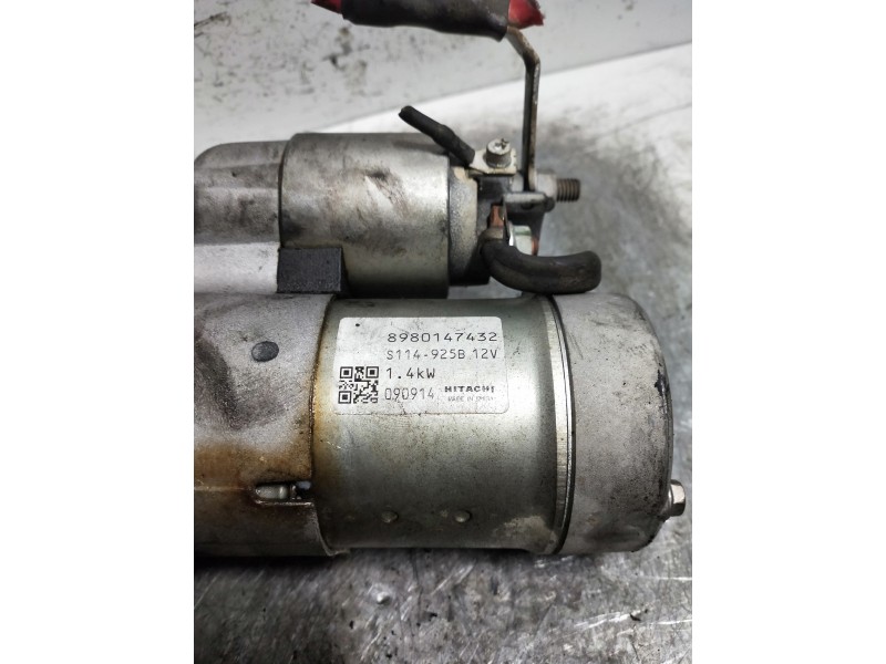 Recambio de motor arranque para opel zafira b energy referencia OEM IAM 8980147432  