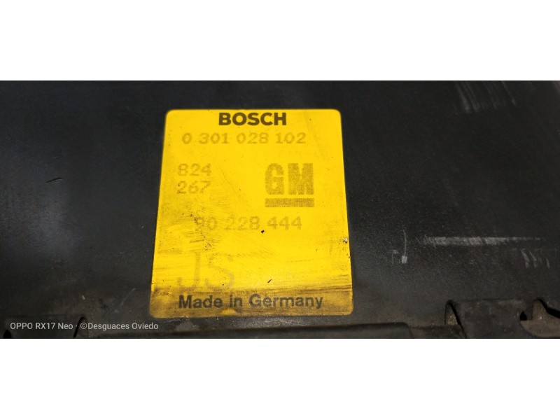 Recambio de faro derecho para opel vectra a 2.0 referencia OEM IAM 0301028102 90228444 